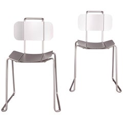 4 Aluminium Chairs