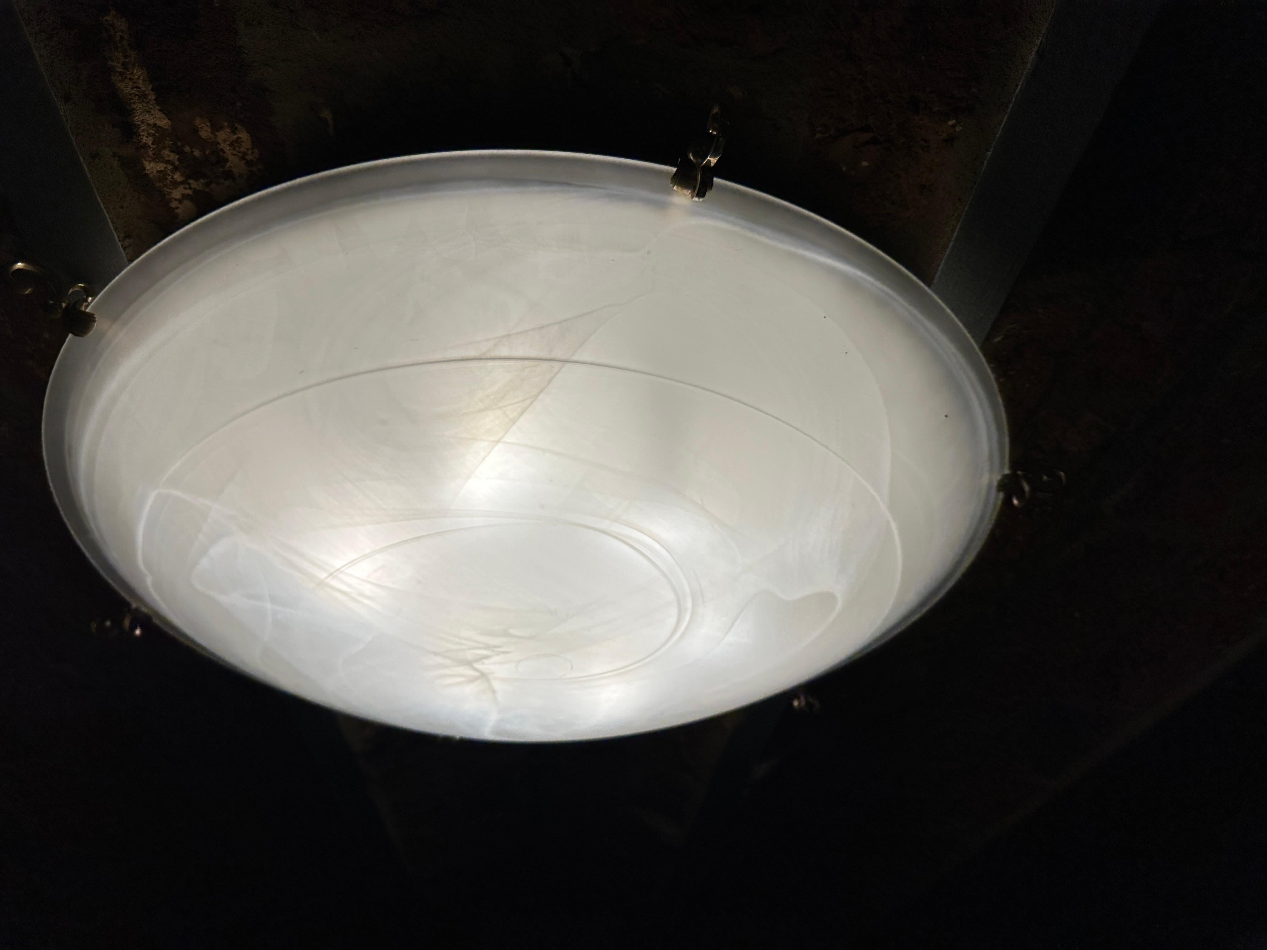 4 Amaizing Ceiling Lights, Italian, Style, Art Deco, 1930 For Sale 11