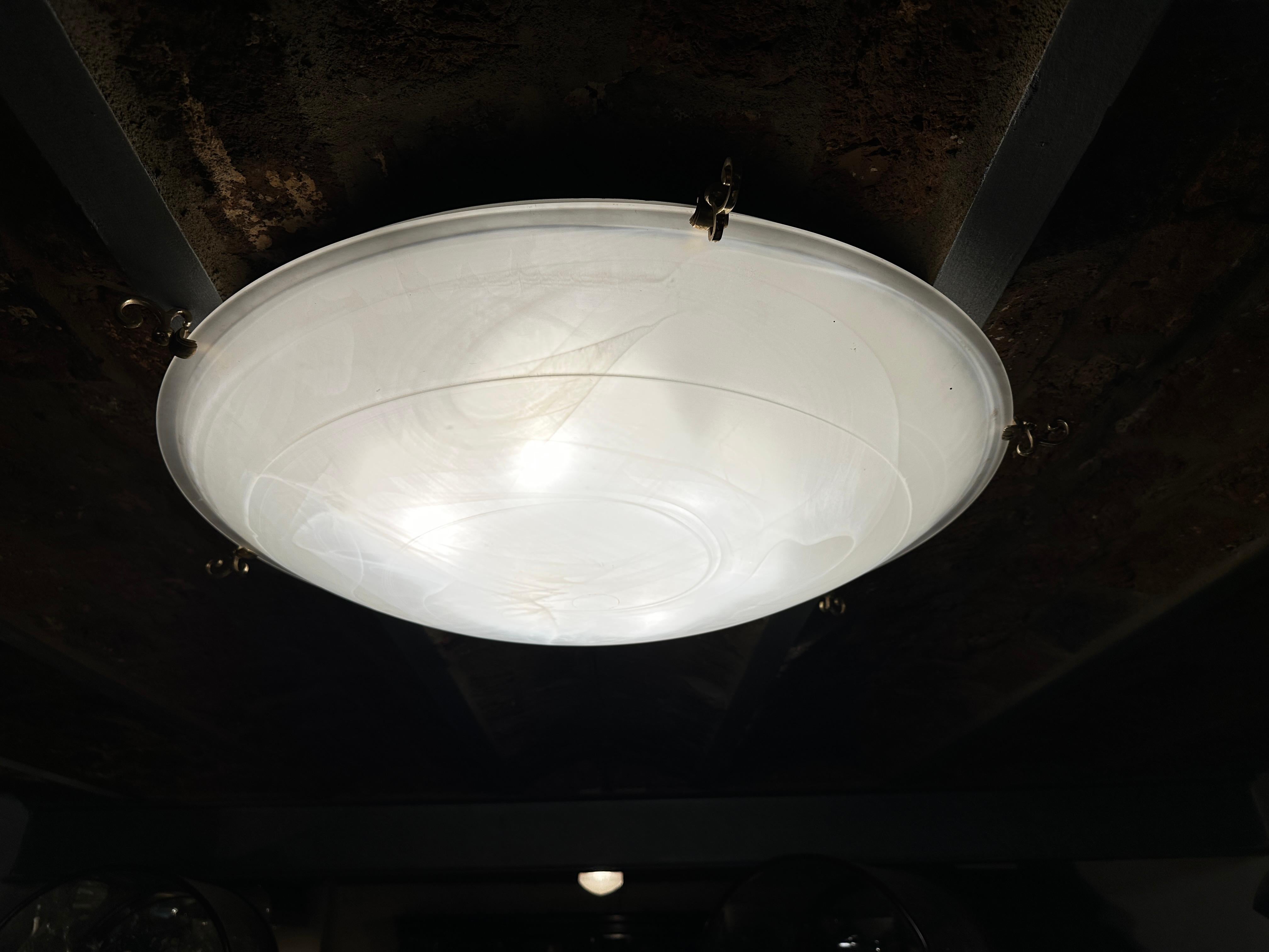 4 Amaizing Ceiling Lights, Italian, Style, Art Deco, 1930 For Sale 12
