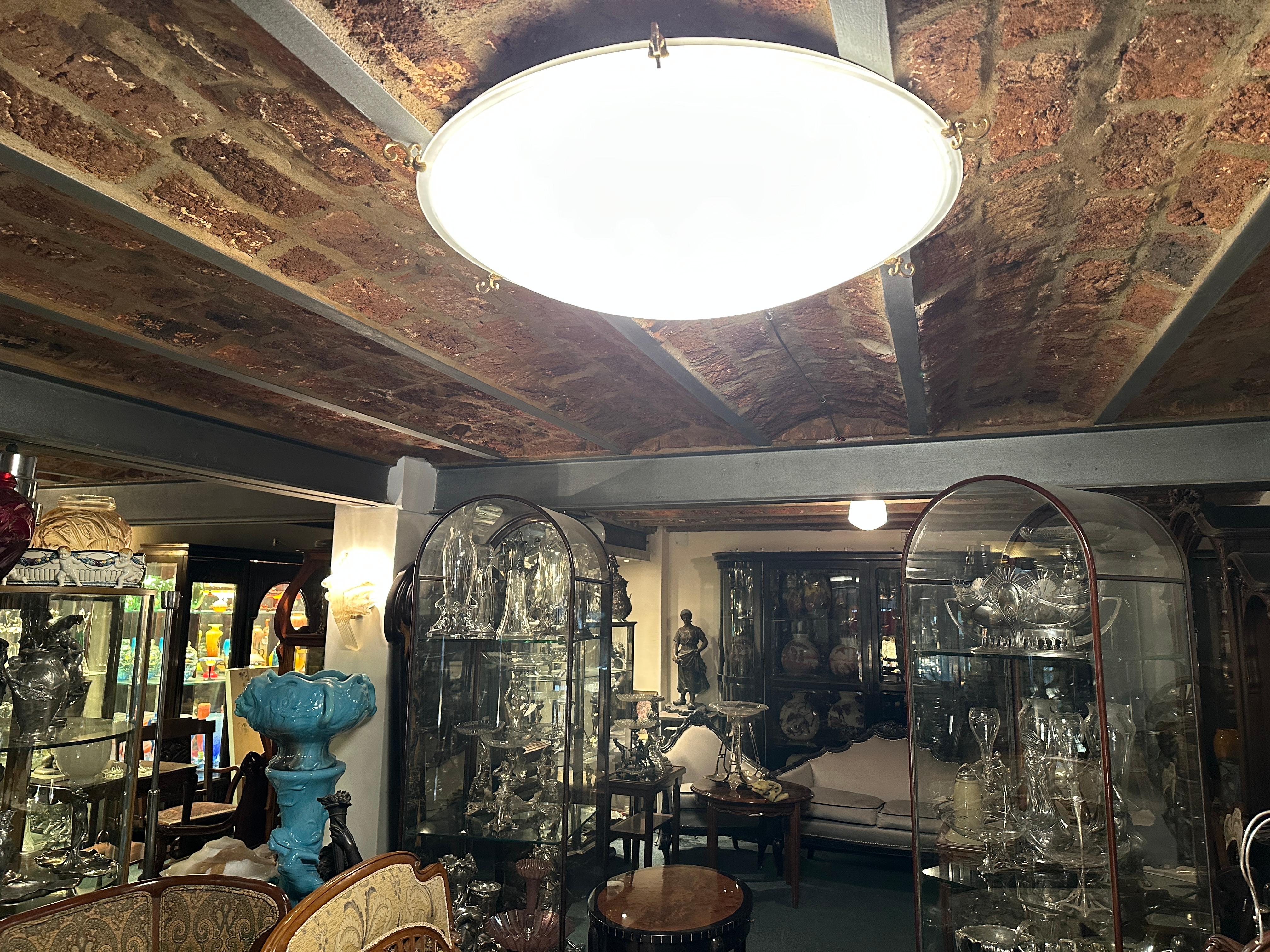 4 Amaizing Ceiling Lights, Italian, Style, Art Deco, 1930 For Sale 1