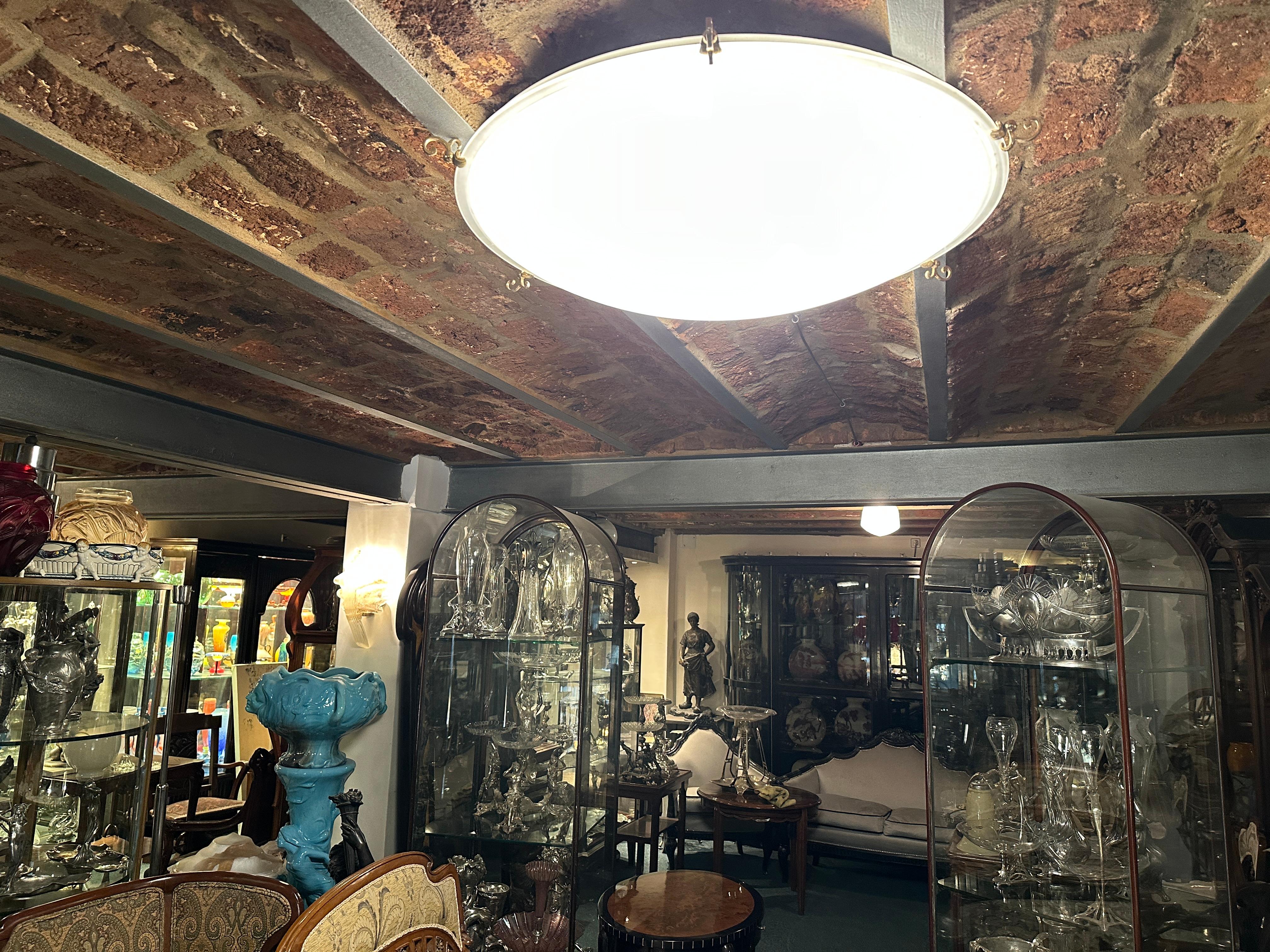 4 Amaizing Ceiling Lights, Italian, Style, Art Deco, 1930 For Sale 2