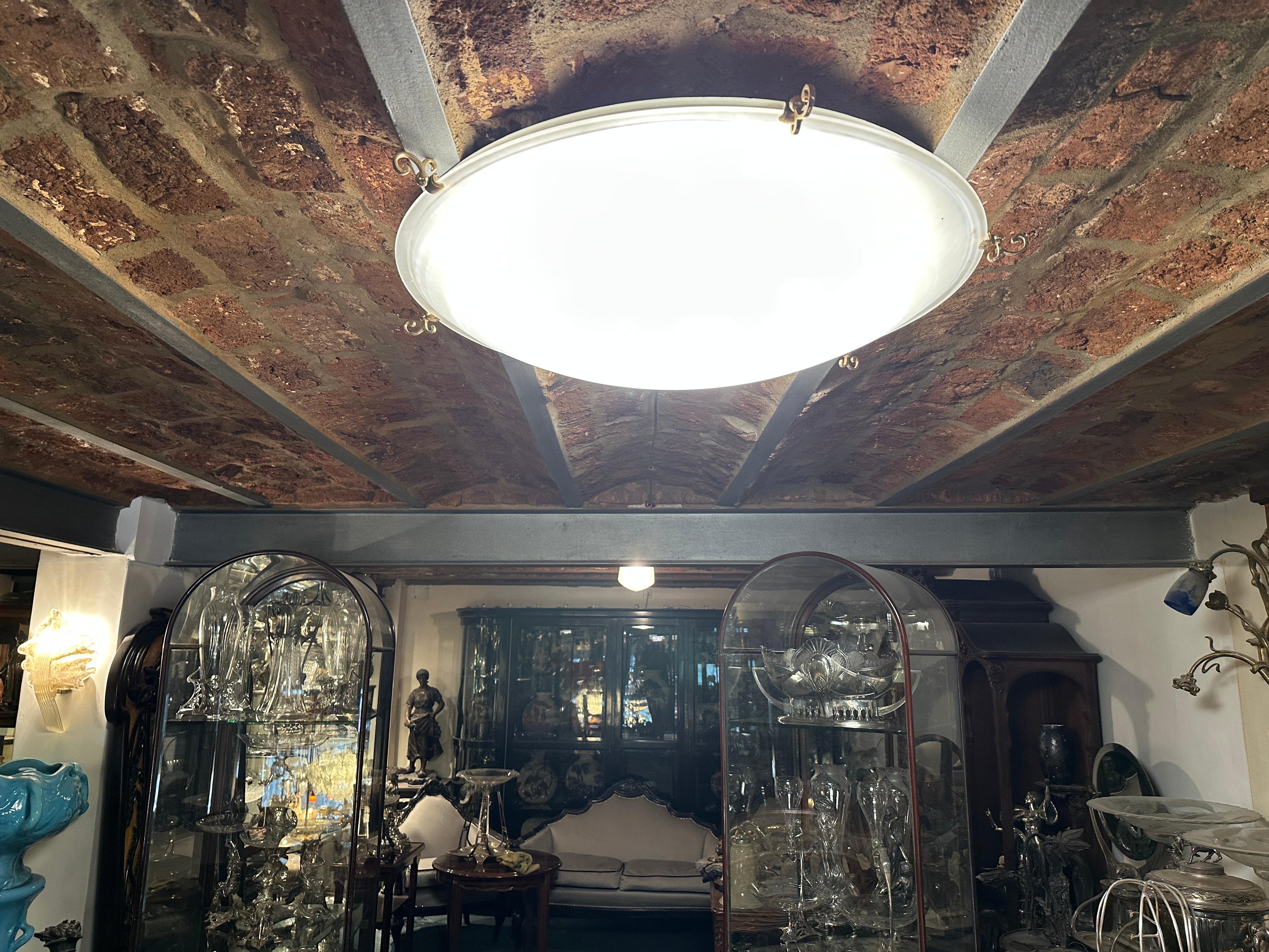 4 Amaizing Ceiling Lights, Italian, Style, Art Deco, 1930 For Sale 3
