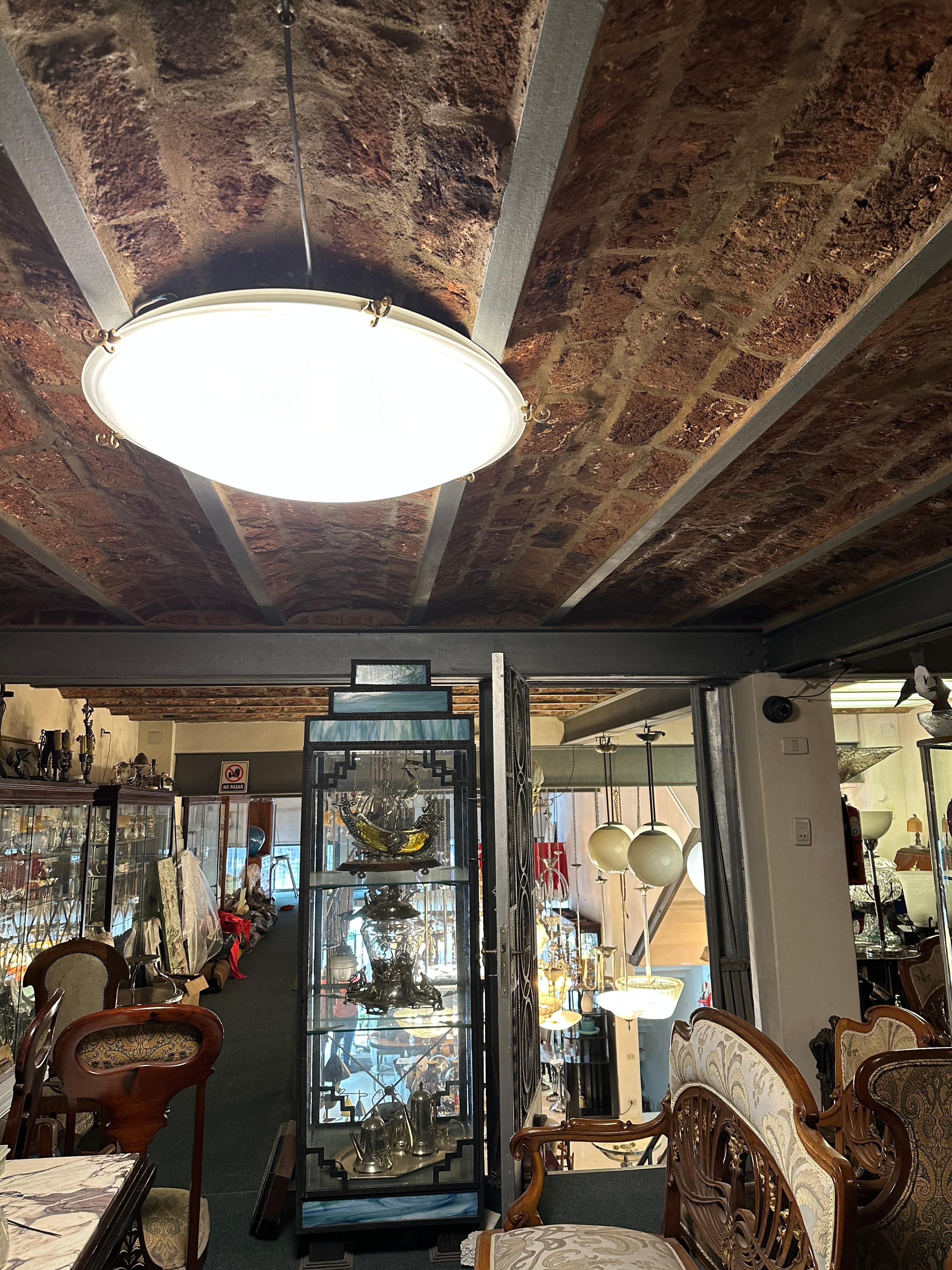 4 Amaizing Ceiling Lights, Italian, Style, Art Deco, 1930 For Sale 4