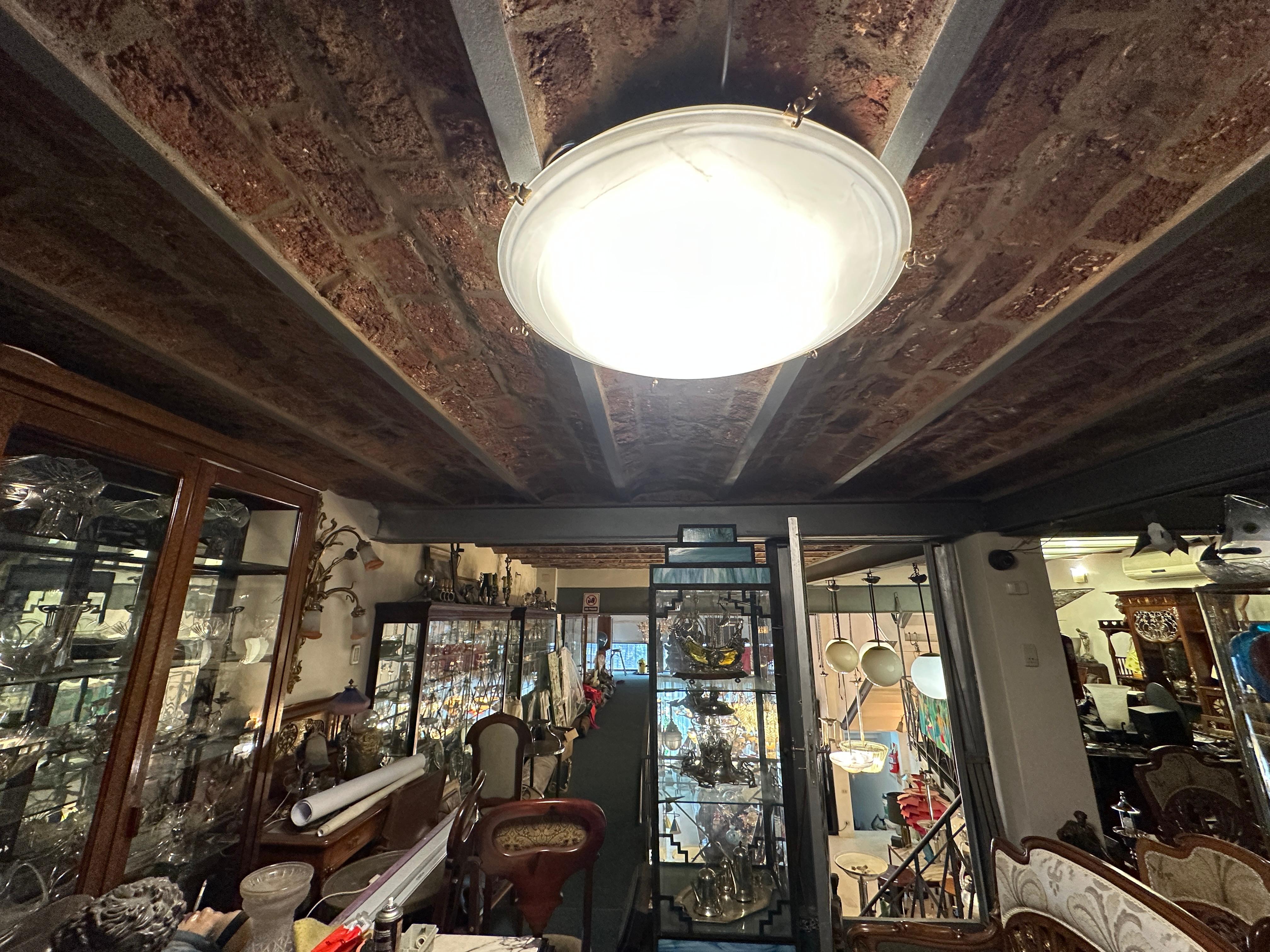 4 Amaizing Ceiling Lights, Italian, Style, Art Deco, 1930 For Sale 5