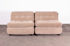 4 Amanta Lounges by Mario Bellini for B&B Italia in Original Upholstery