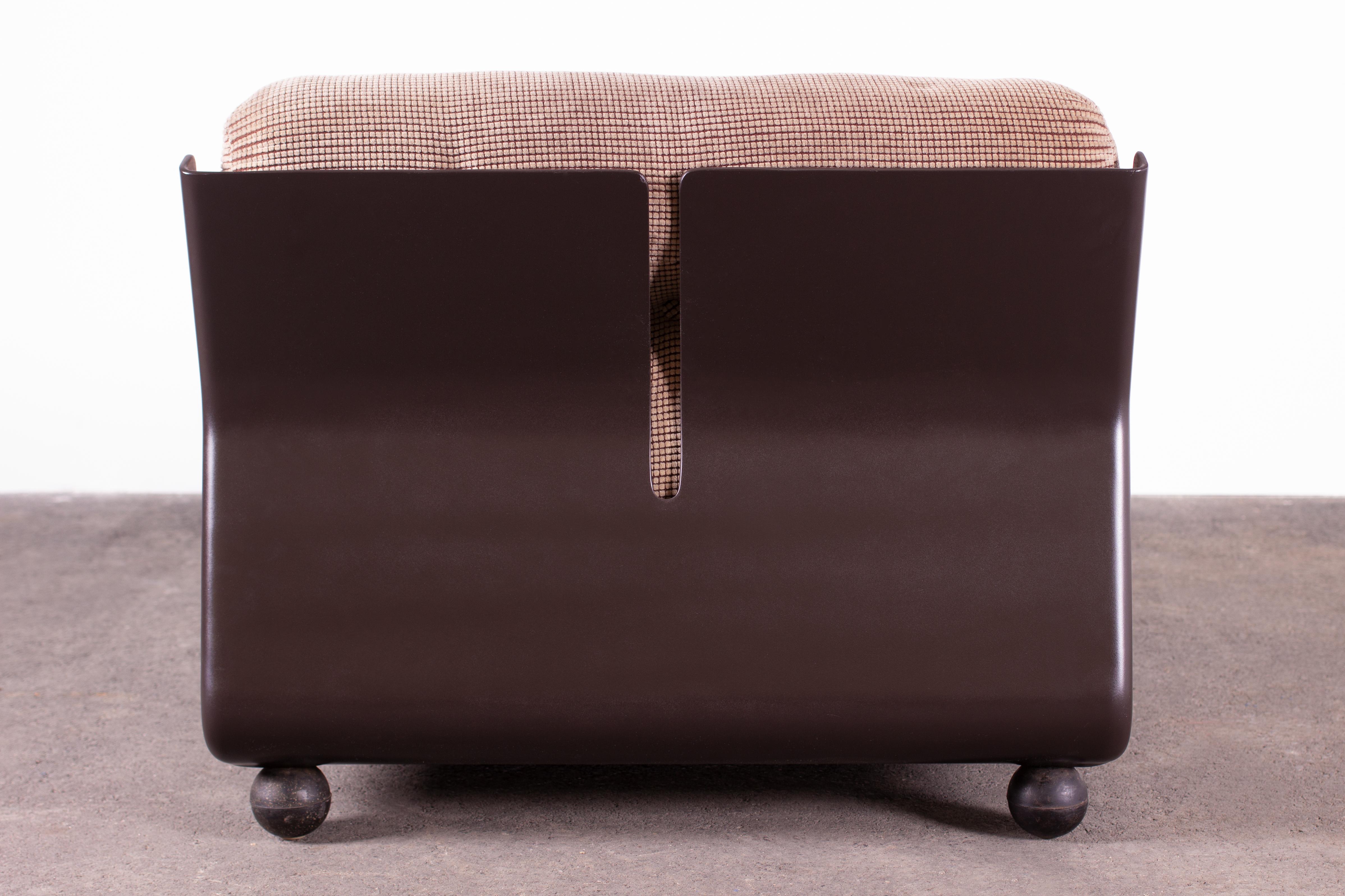 Fabric 4 Amanta Lounges by Mario Bellini for B&B Italia in Original Upholstery