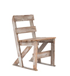 4 American Country Painted Side Chairs