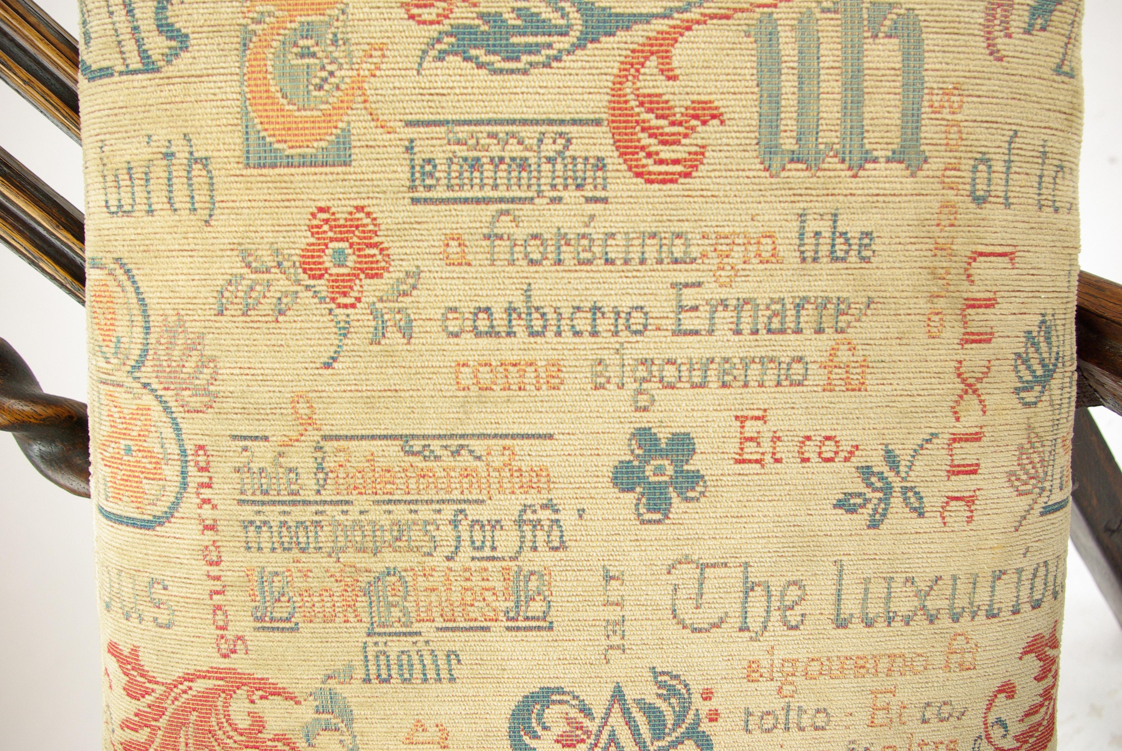 4 antike Esszimmerstühle:: Barley Twist Eiche Esszimmerstühle:: Schottland:: 1920er Jahre 2