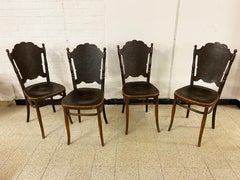 4 Antique N ° 67 Chairs from Jacob & Josef Kohn, circa 1900