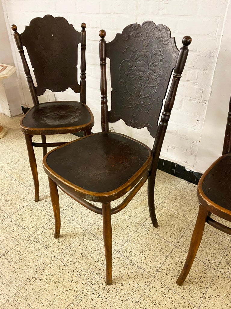 4 Antique N ° 67 Chairs from Jacob and Josef Kohn, circa 1900 For Sale at  1stDibs