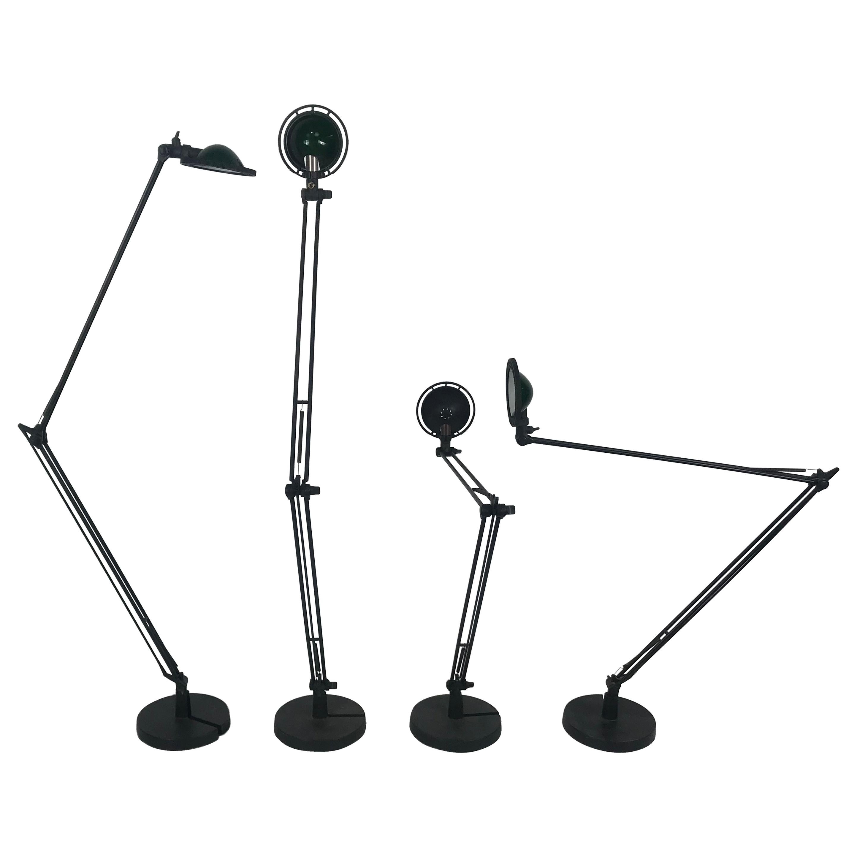 4 Architectural Task Lamps, Berenice D12, Meda Rizzatto for Luceplan, Italy