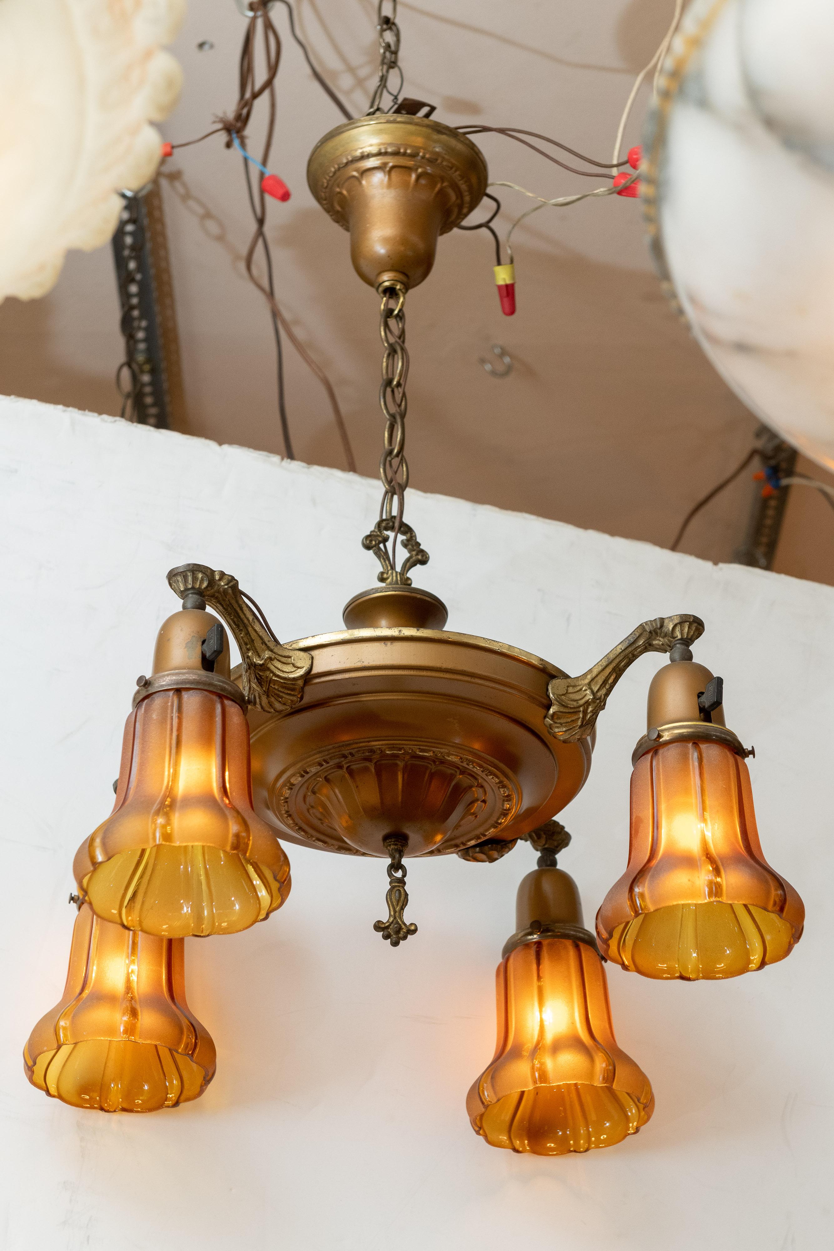 These chandeliers are usually referred to as 