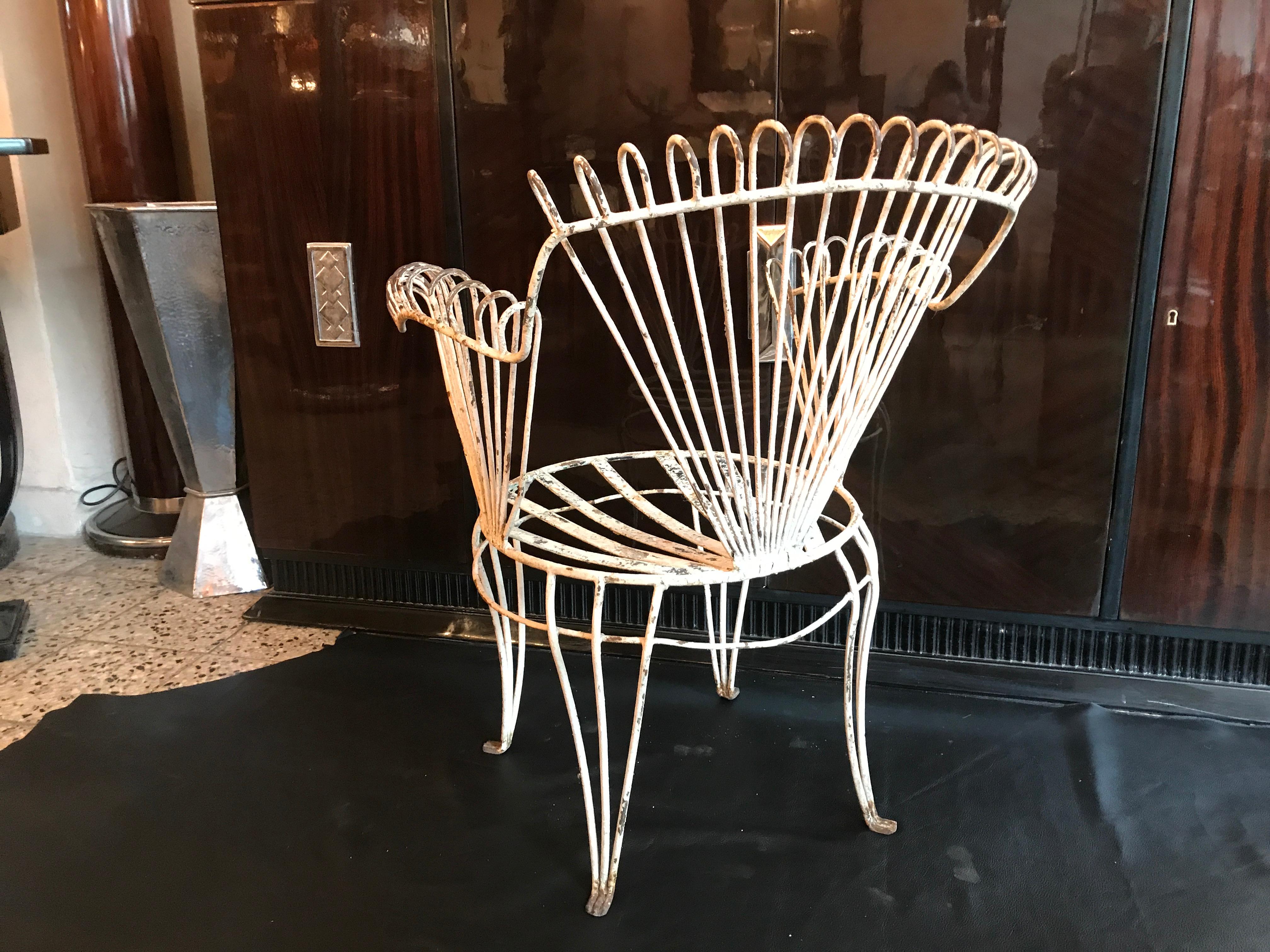 4 Fauteuils 1940, France, Style : Art Déco en vente 3
