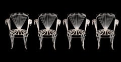 4 Poltrone 1940, Francia, Stile: Art Deco