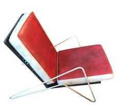 4 Armchairs 1960, Italian