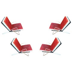 4 Sessel, 1960, italienisch
