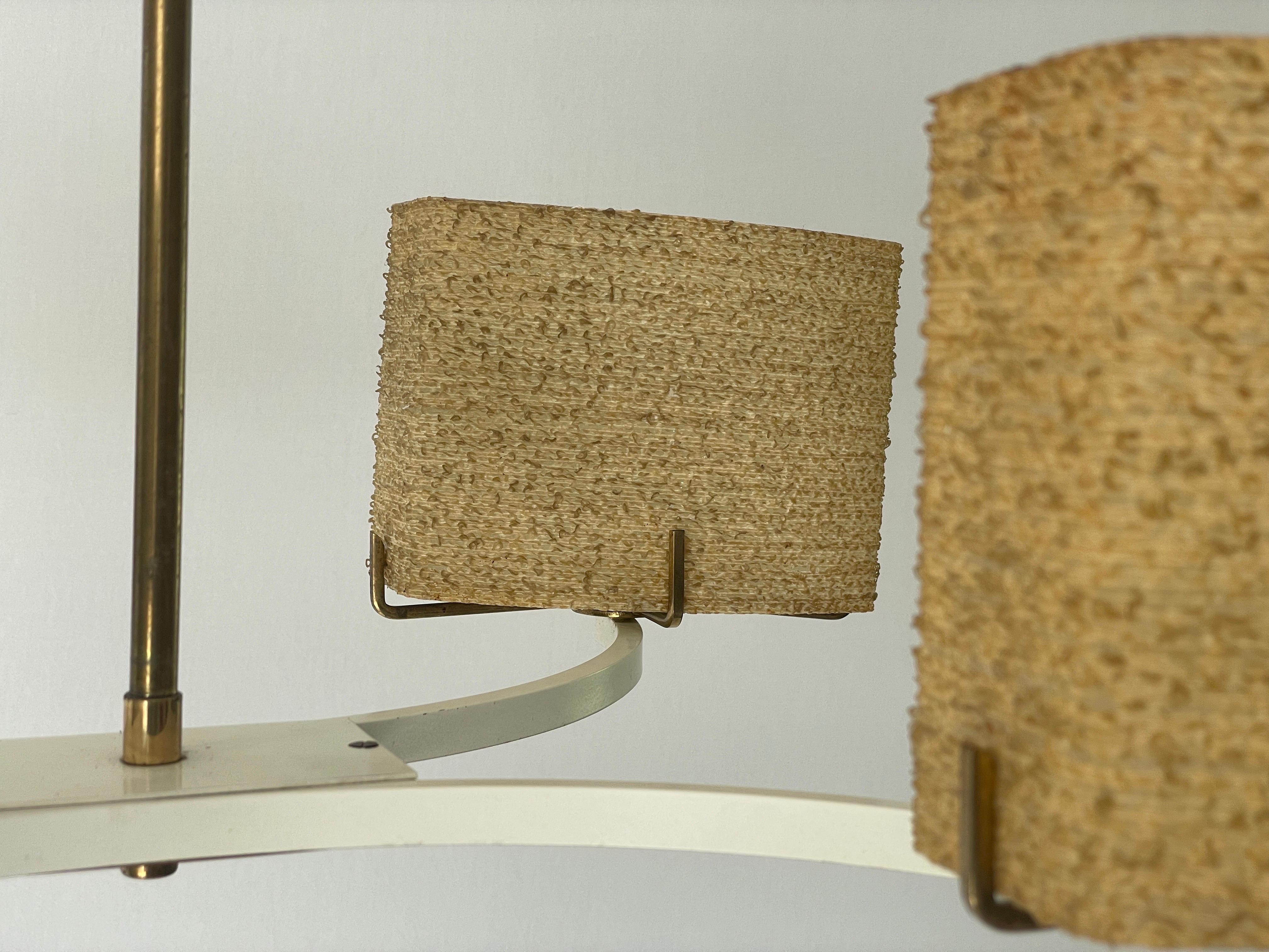 Araña de 4 brazos de fibra de vidrio, Atribuida a Maison Arlus, Años 60, Alemania en venta 4