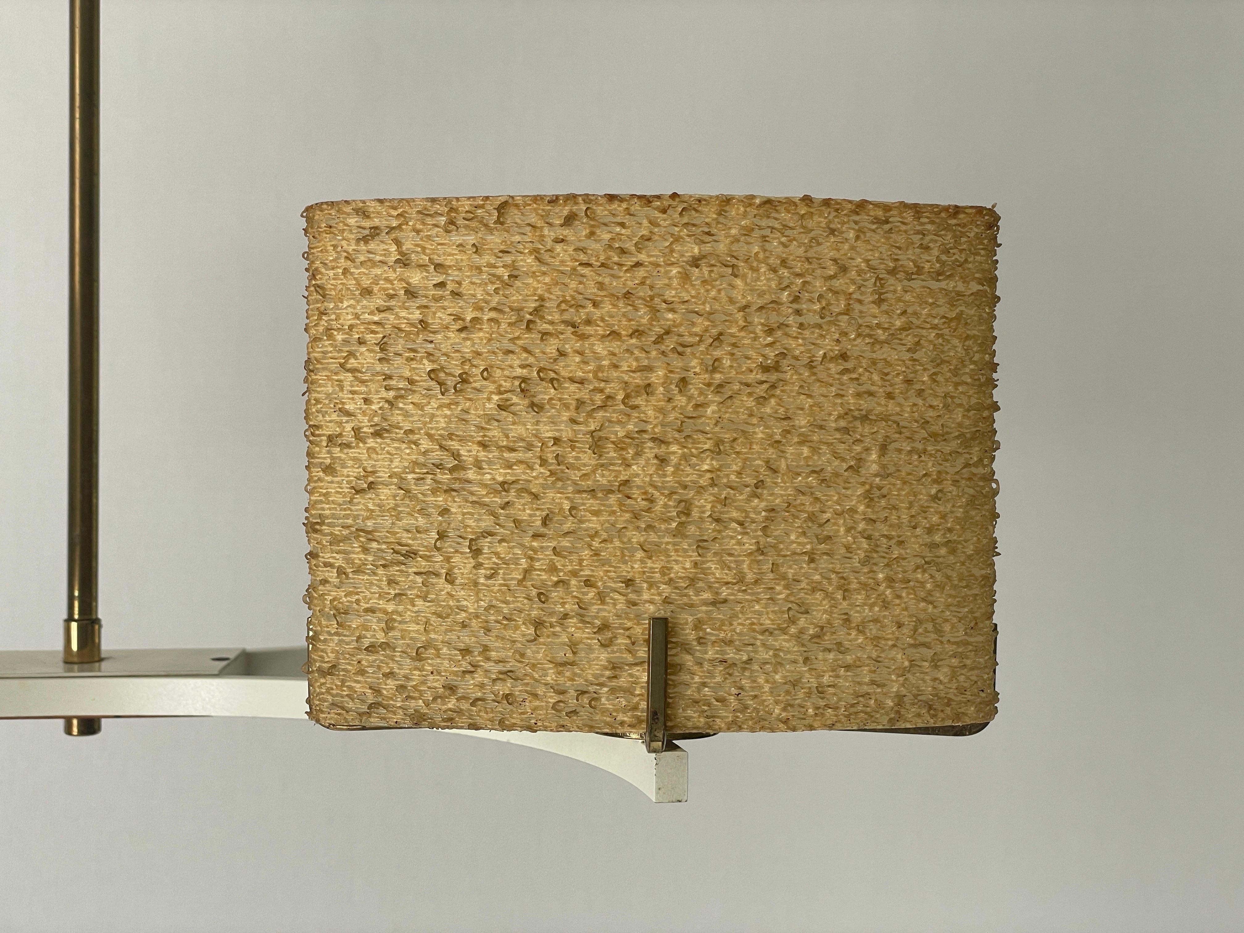 Araña de 4 brazos de fibra de vidrio, Atribuida a Maison Arlus, Años 60, Alemania en venta 1