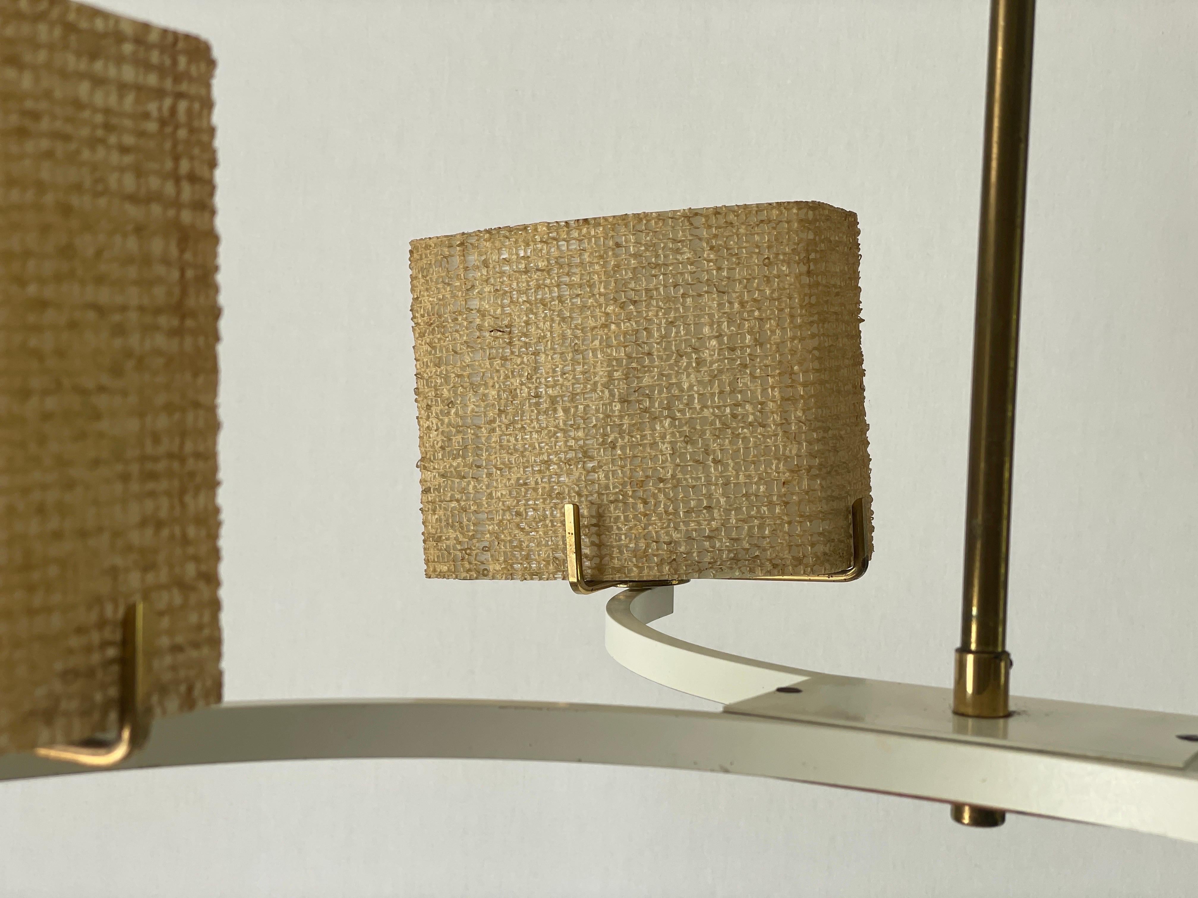 Araña de 4 brazos de fibra de vidrio, Atribuida a Maison Arlus, Años 60, Alemania en venta 2