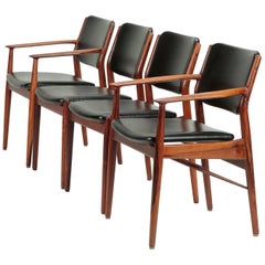 4 Arne Vodder Chairs Sibast, 1960s