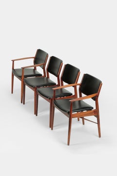 4 Arne Vodder Chairs Sibast, 1960s