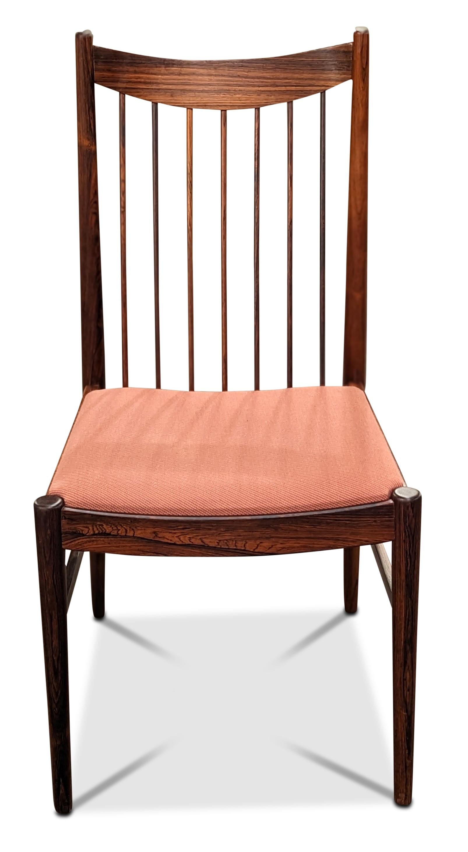 Mid-Century Modern 4 Arne Vodder / Sibast Rosewood Chair, 012323 Vintage Danish Midcentury For Sale