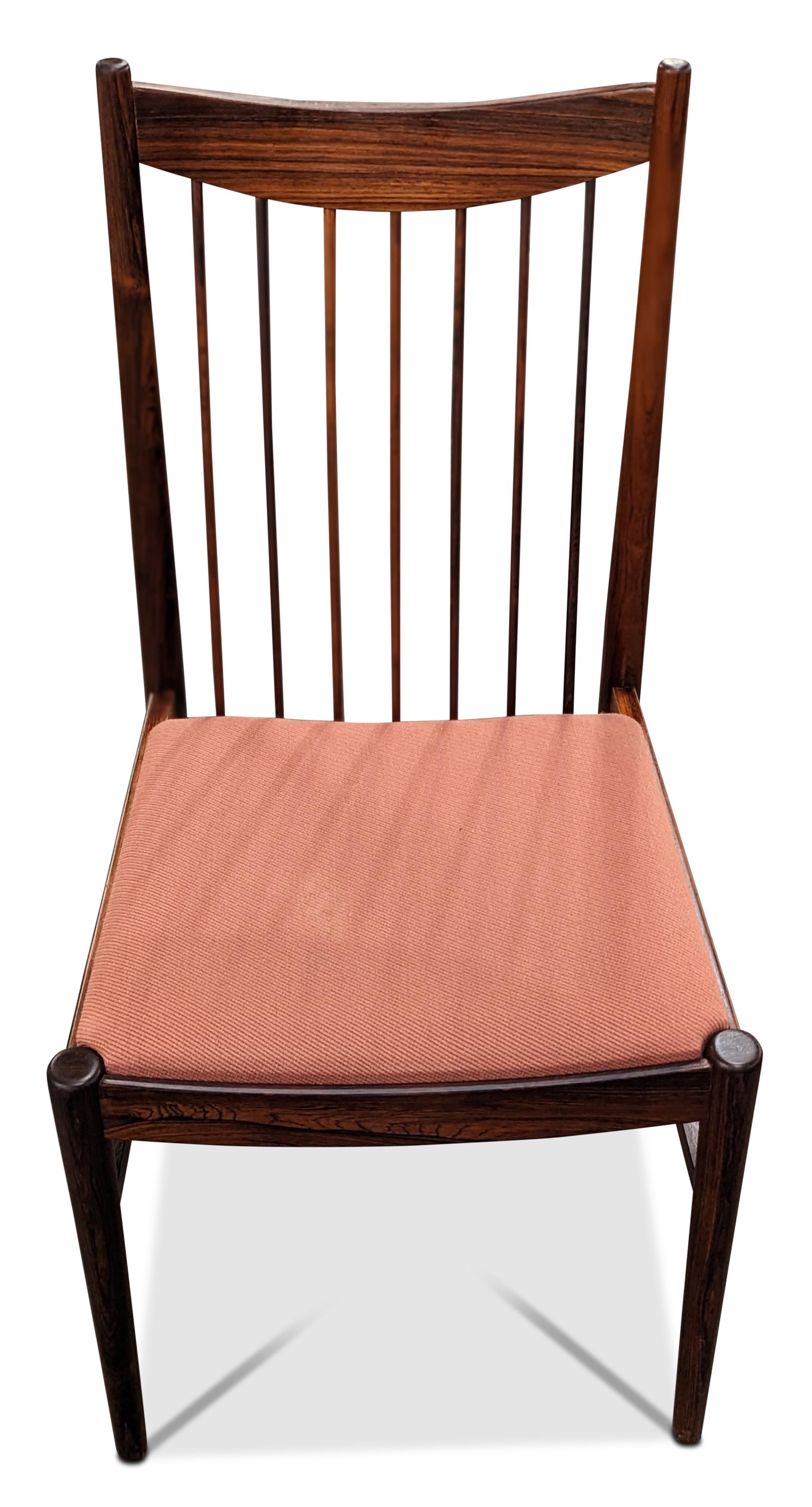 4 Arne Vodder / Sibast Rosewood Chair, 012323 Vintage Danish Midcentury For Sale 3