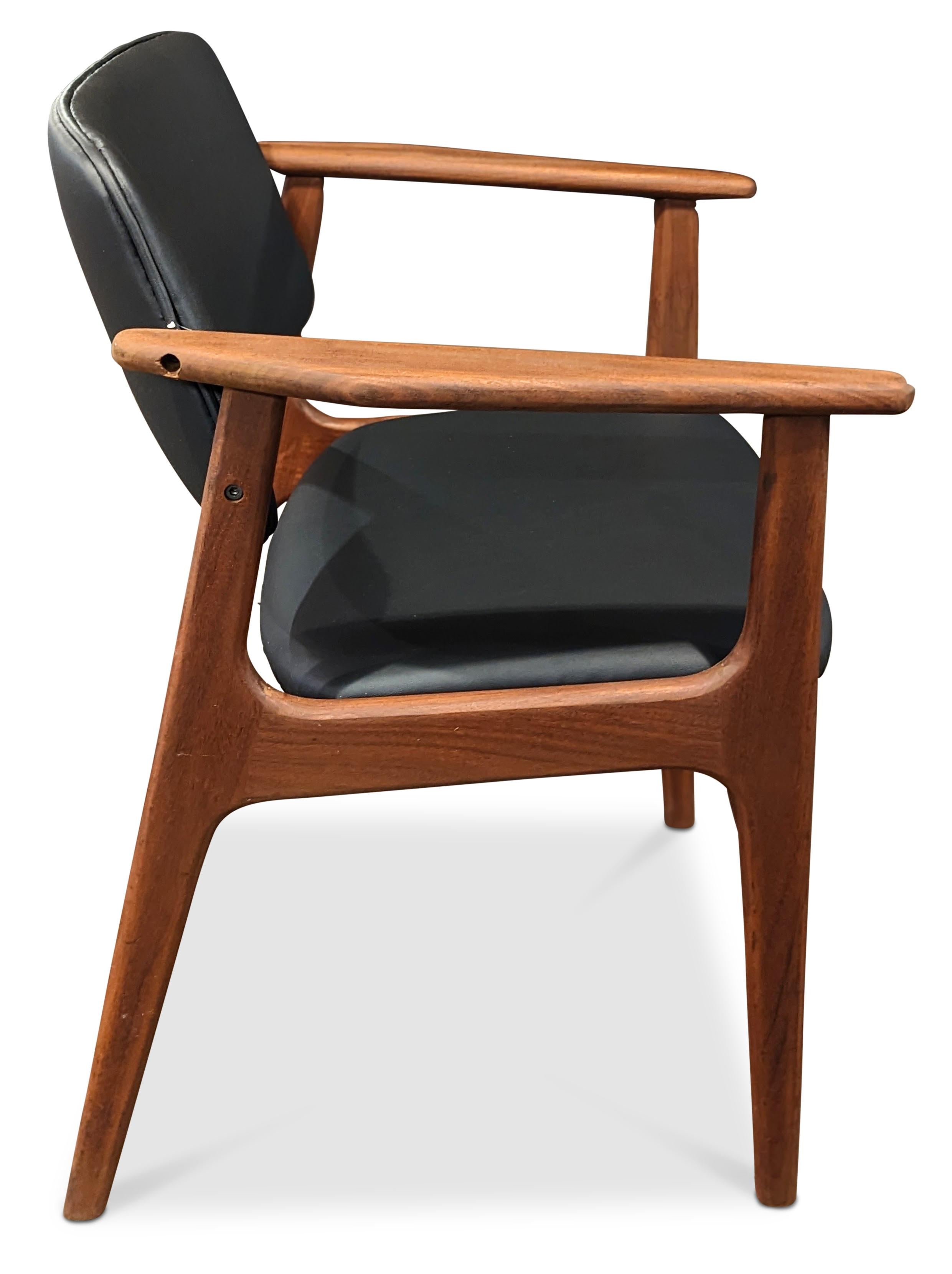 Mid-20th Century 4 Arne Vodder Teak Arm Chairs - 072312 Vintage Danish Mid Century