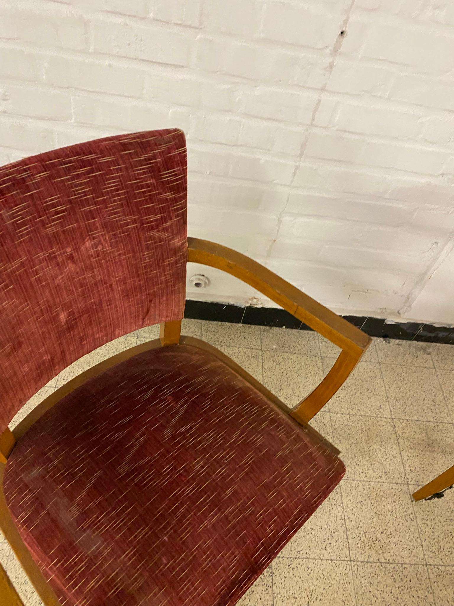 4 Poltrone Art Déco, 1930 / 1940 circa in vendita 3