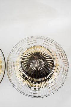 Art Deco Ceiling Lamps, Vienna, Around 1920s