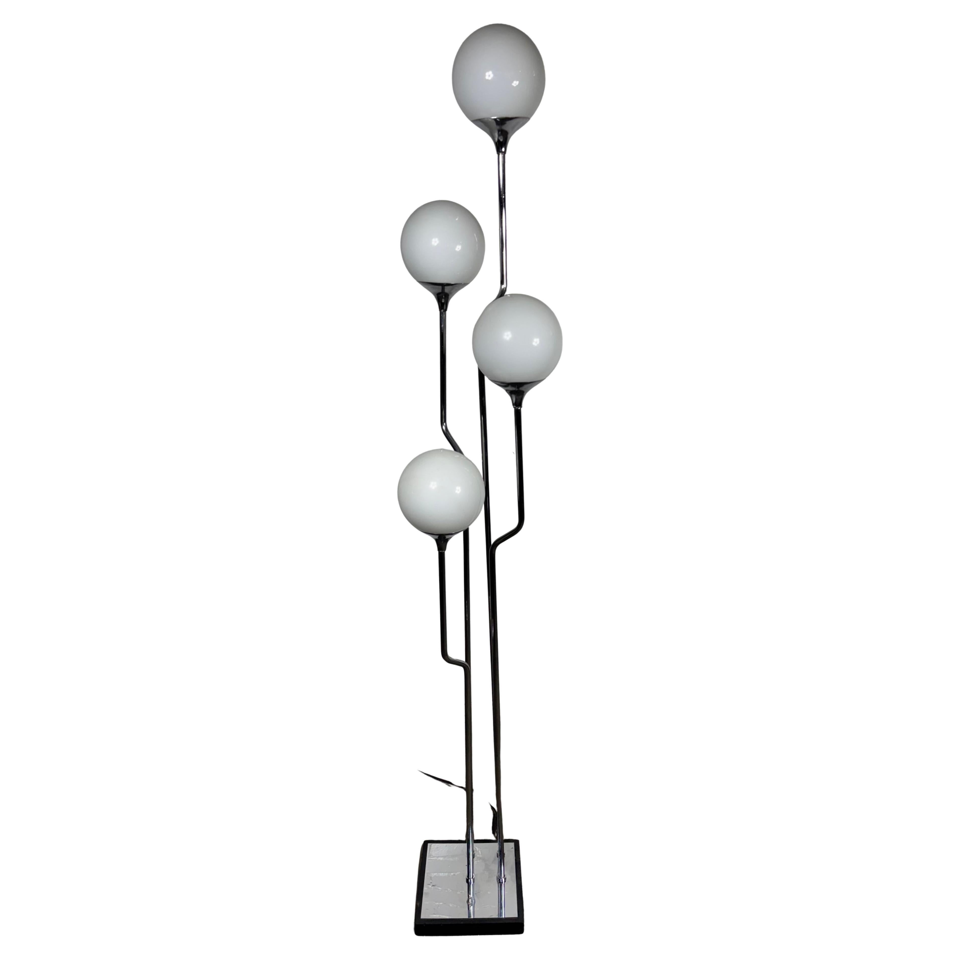 4 ball floor lamp by Goffredo Reggiani for Reggiani Illuminazione, Italy, 1970s