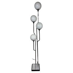Stehlampe mit 4 Kugeln von Goffredo Reggiani für Reggiani Illuminazione, Italien, 1970er Jahre