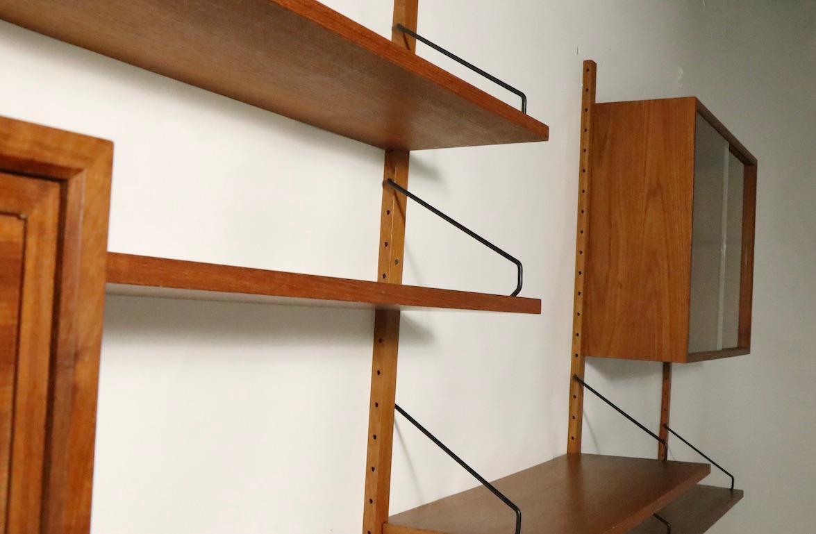 4 Bay Cado Danish Modern Wall Unit 5