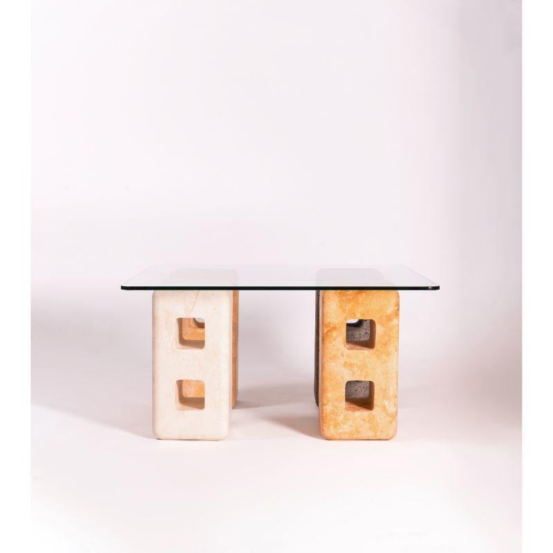 Moderne Table à 4 blocs de Chuch Estudio en vente