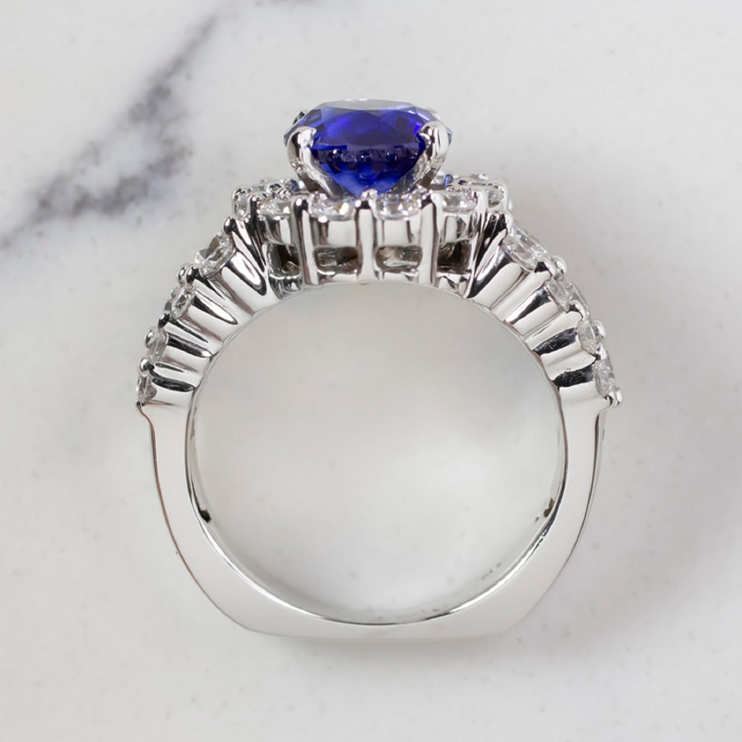 18 carat sapphire ring