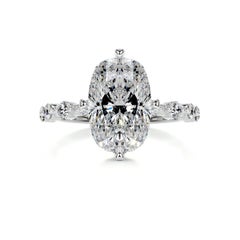4 Carat Cushion Statement Brilliant White VVS 14K Gold Purity in Perfection