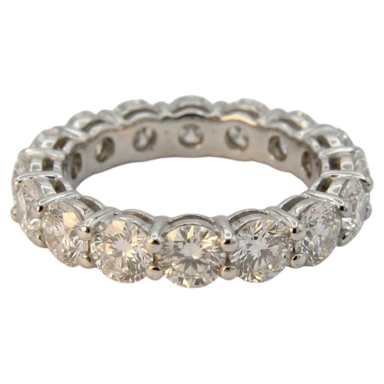 4 Carat Diamond Eternity Band in Platinum