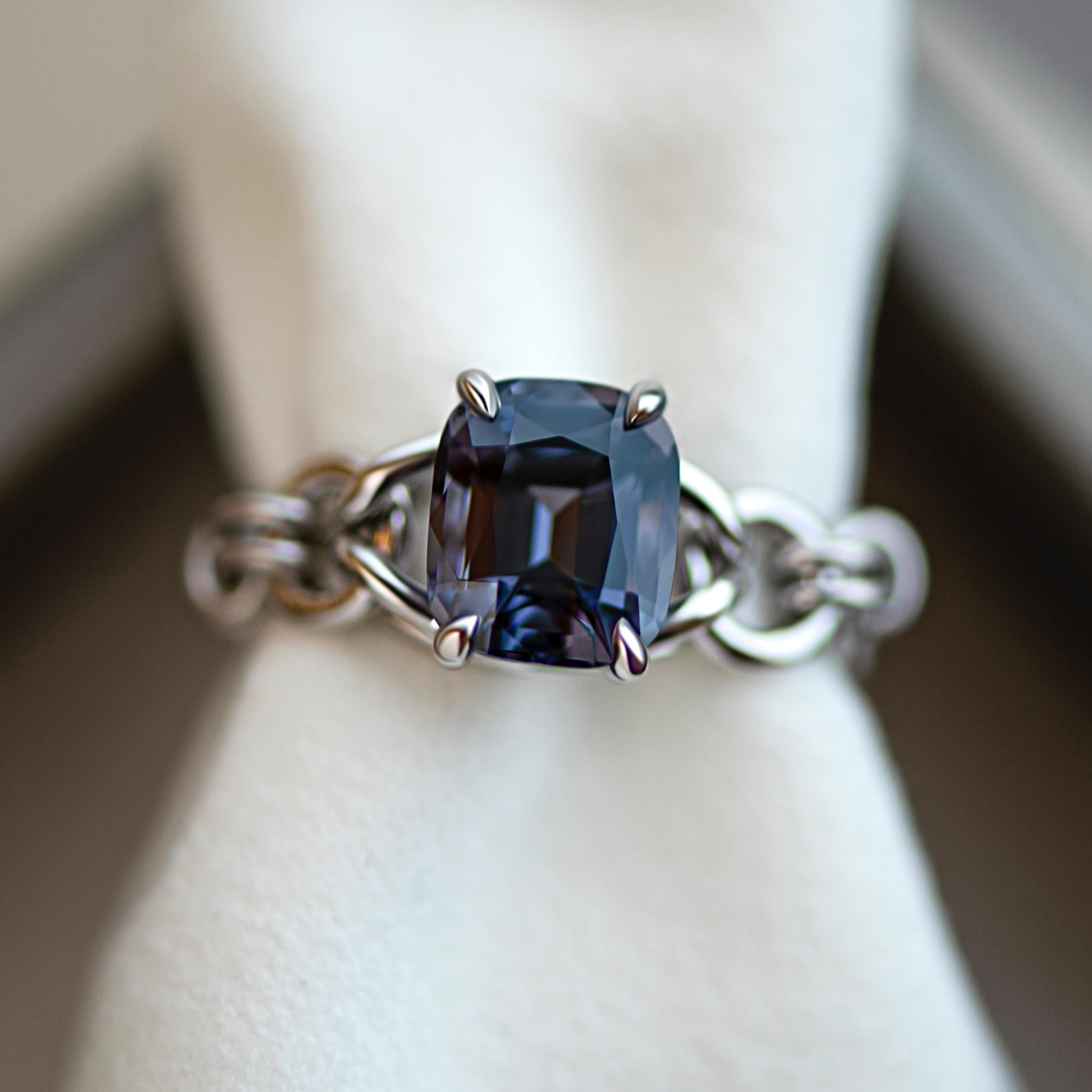 Ring for spinel lovers from the new collection 