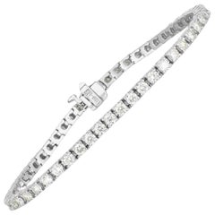 Bracelet de tennis 4 carats