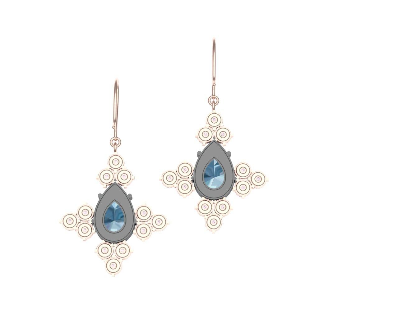 3 4 carat diamond earrings