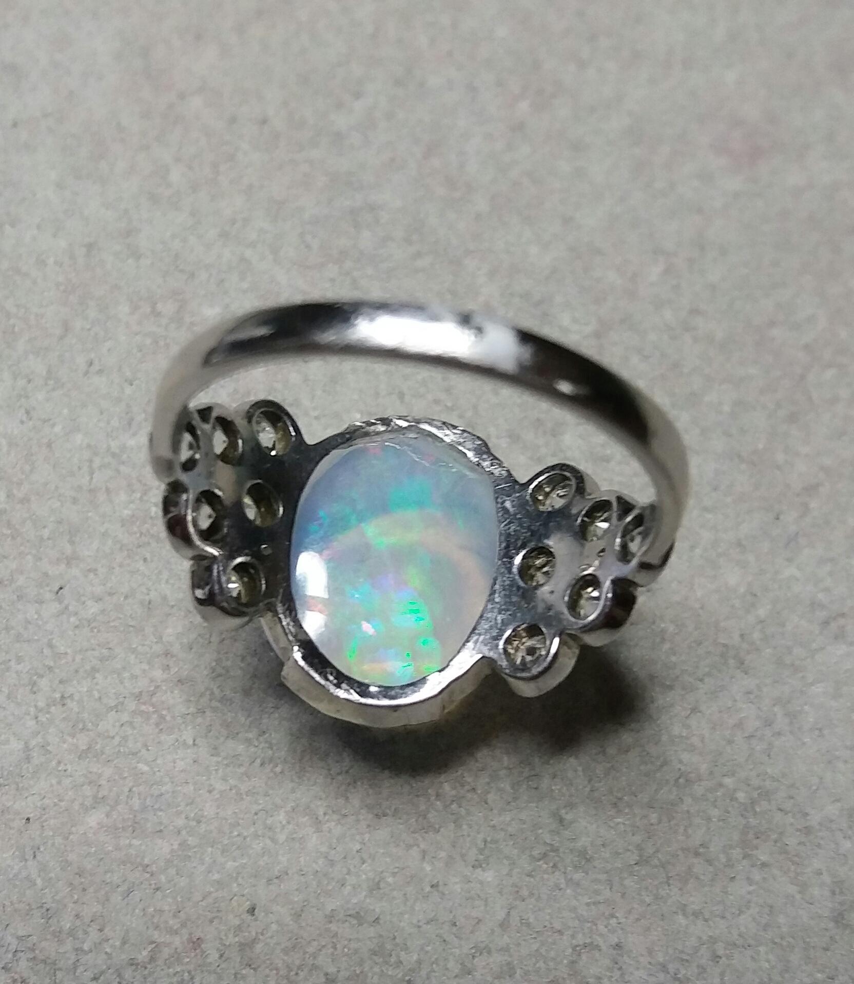 opal rings vintage