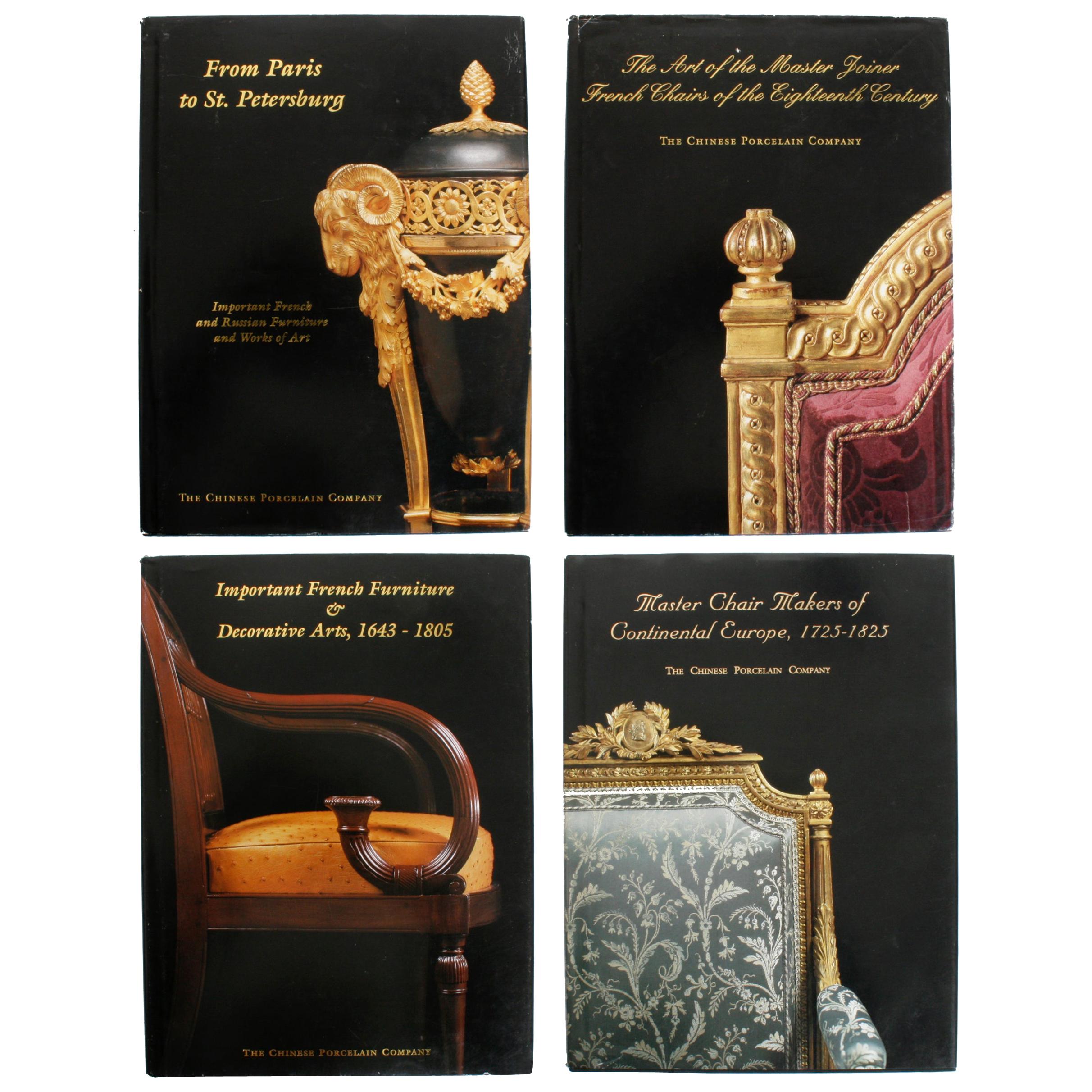 4 Catalogues of Continental Antiques from the Chinese Porcelain Company