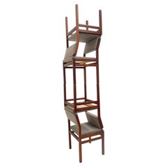 4 Cees Braakman SA07 Teak Wood Dining Chairs UMS Pastoe New Upholstery De Ploeg