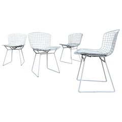 '4' Chairs by Harry Bertoia for Knoll Manufacturing, Circa 1960s