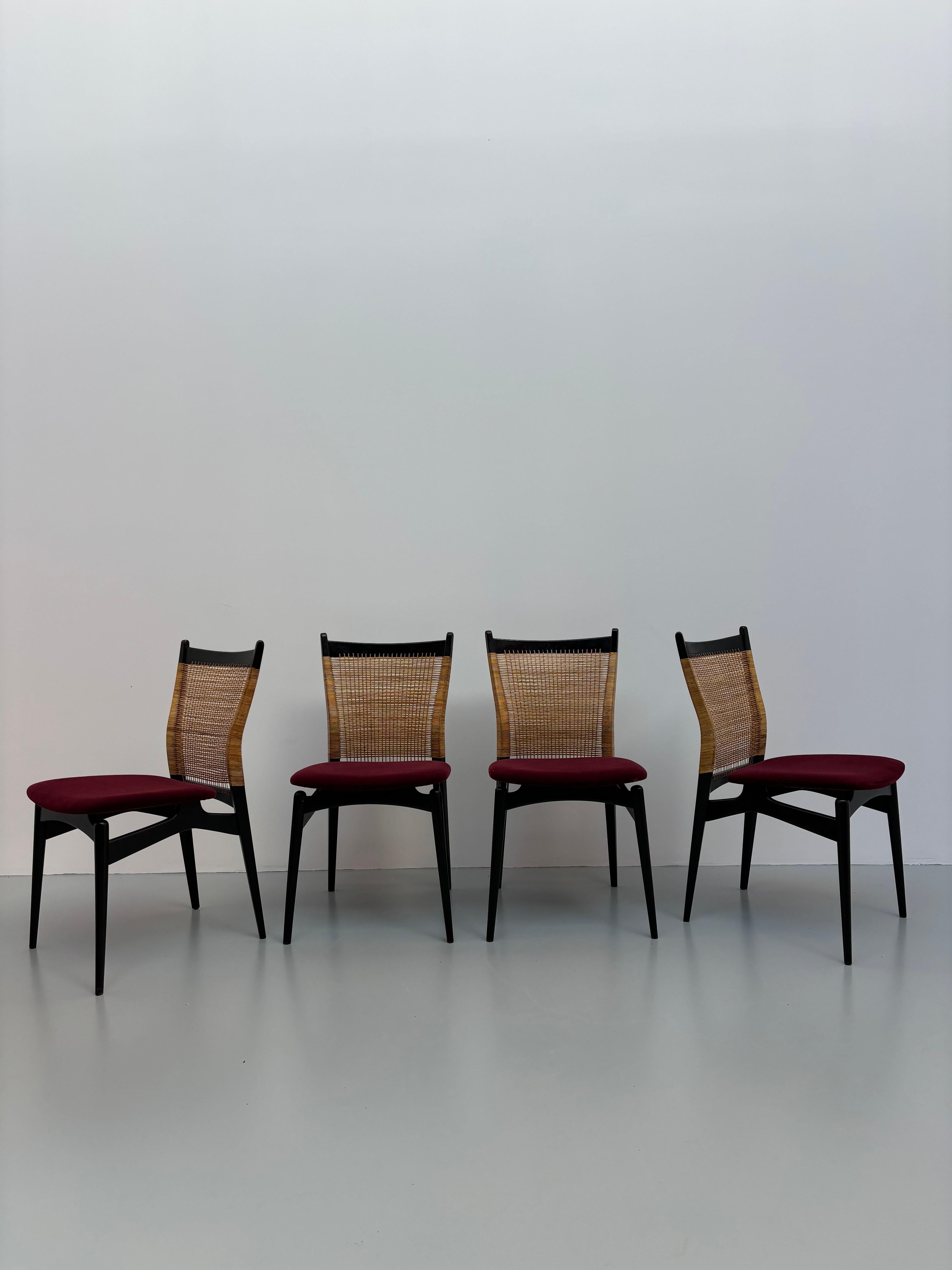 4 sillas de Jos De Mey Belga en venta