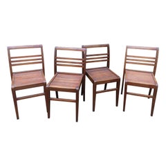 4 Chairs by René Gabriel