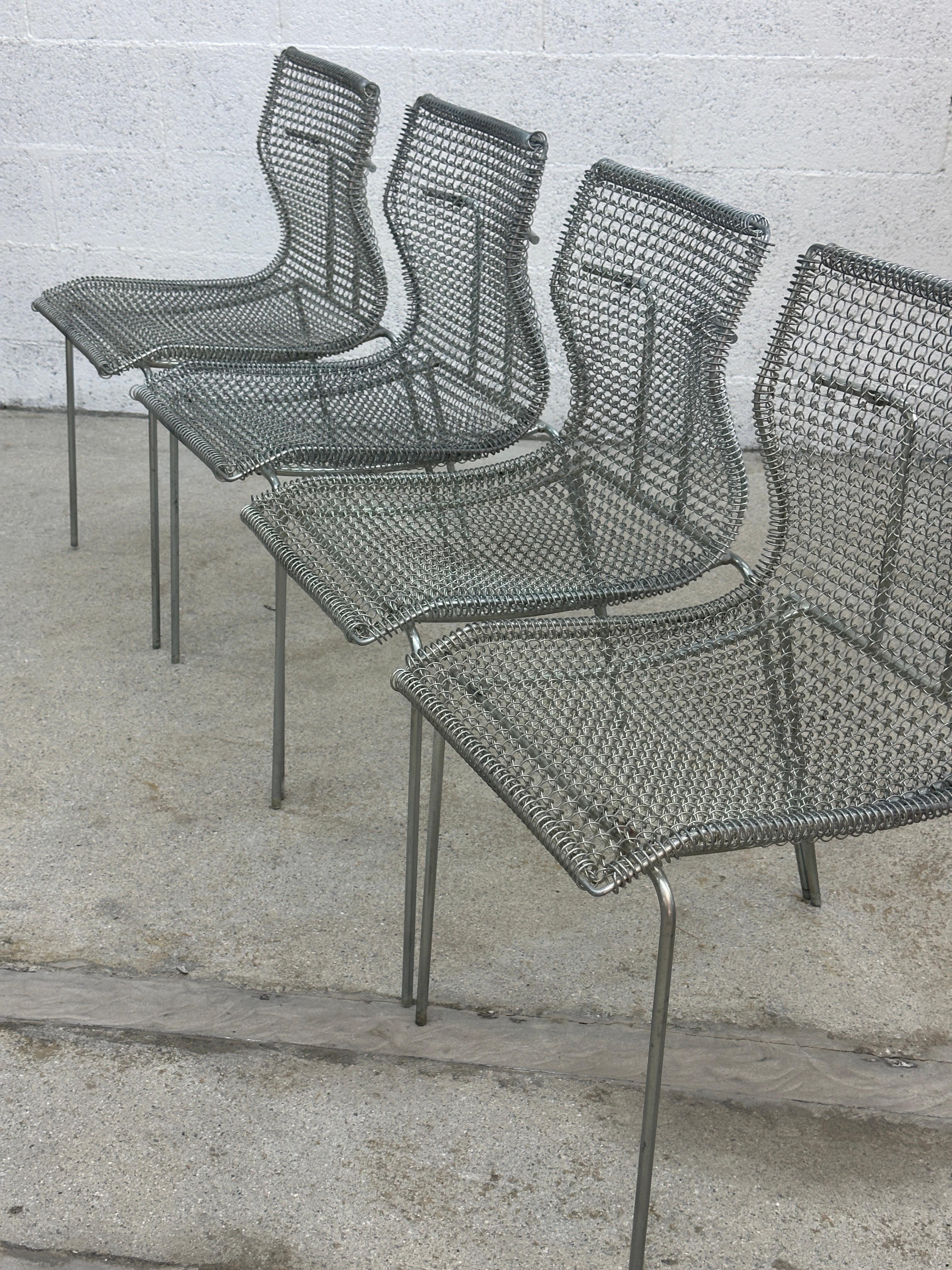 Late 20th Century 4 chairs Niall O'Flynn, Rascal T Spectrum, Netherlands, 1997 For Sale
