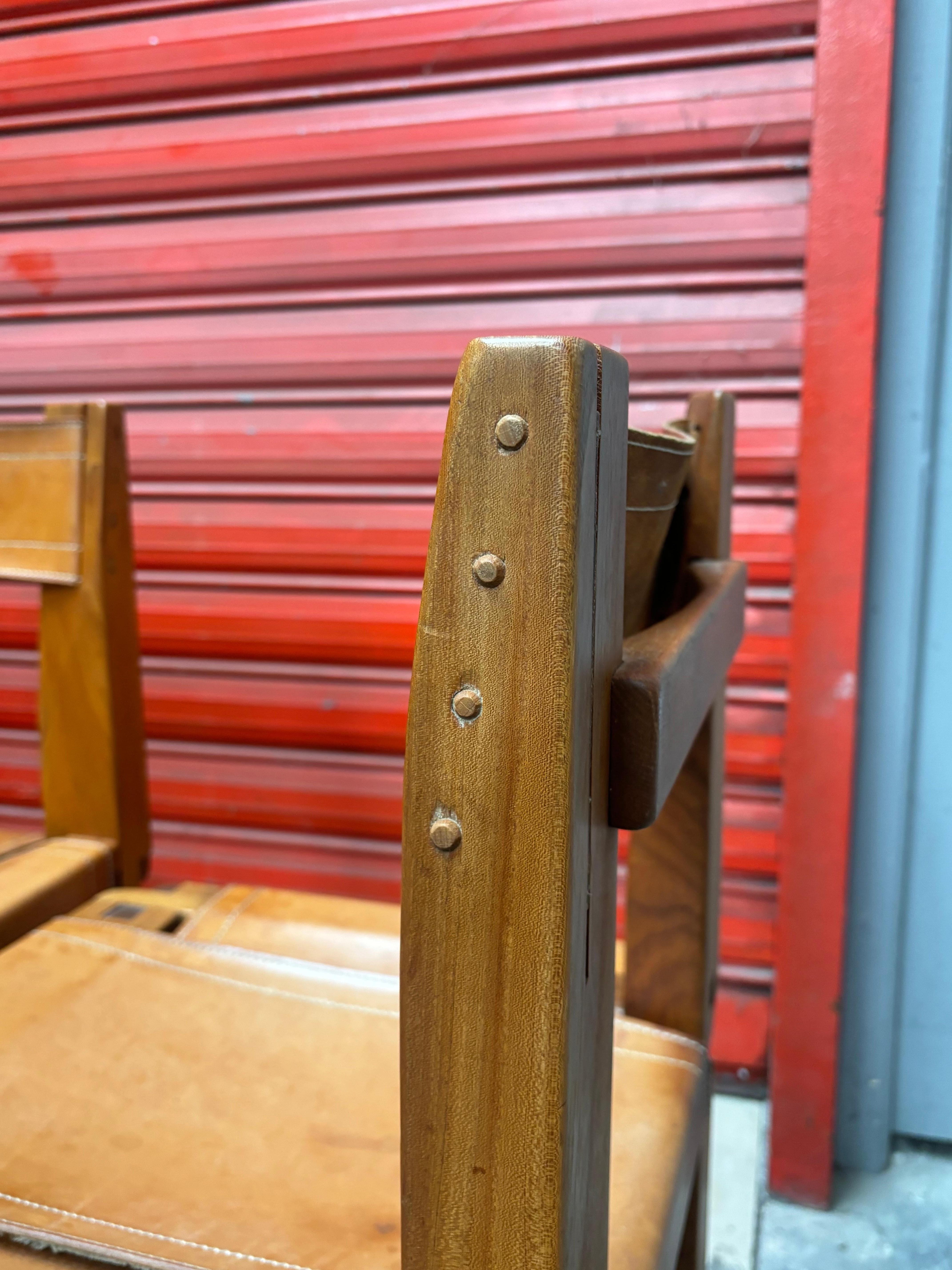 4 sedie S11 di Pierre Chapo in vendita 5