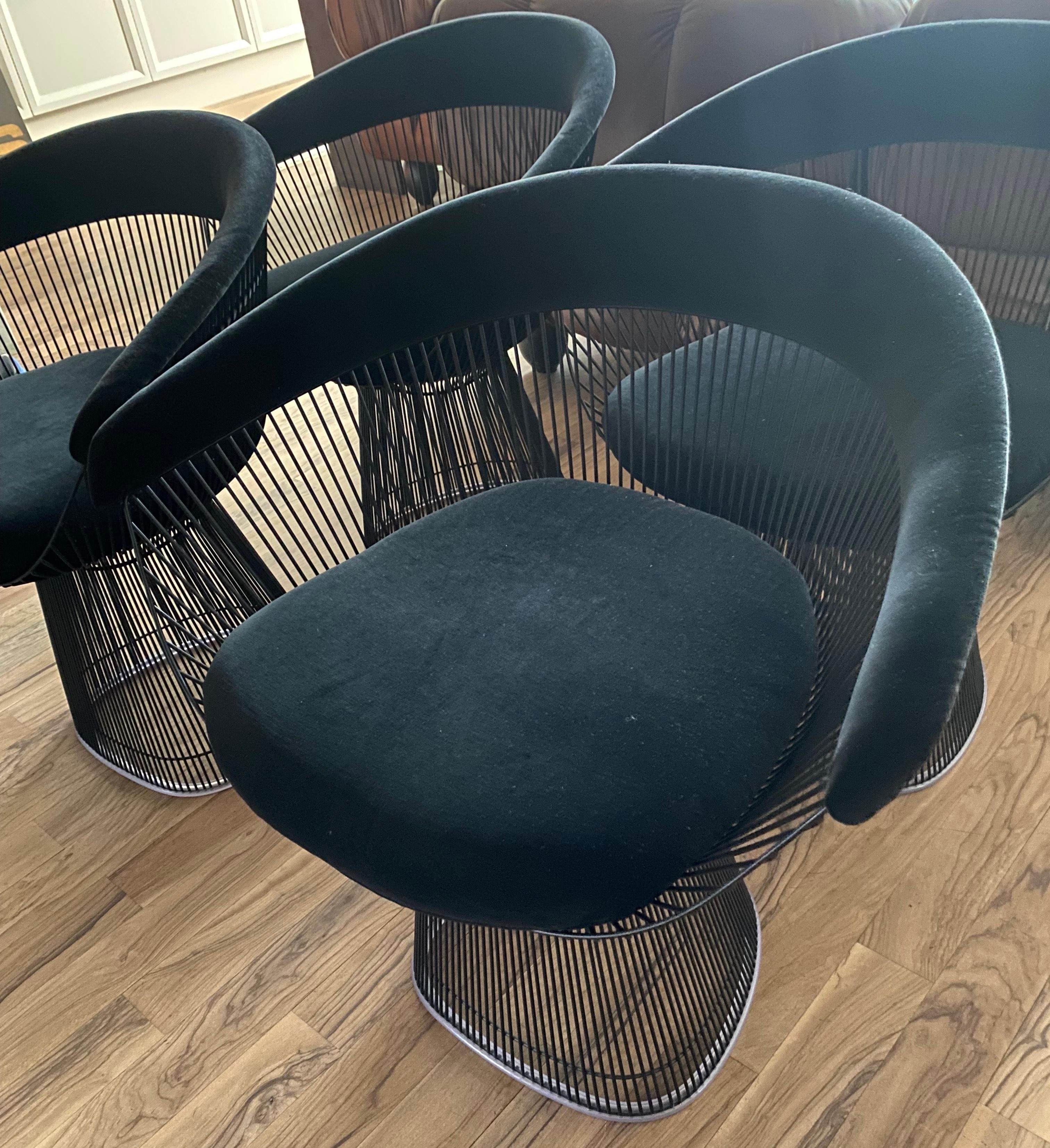 4 Chairs, Warren Platner, Knoll Edition, 2021 4