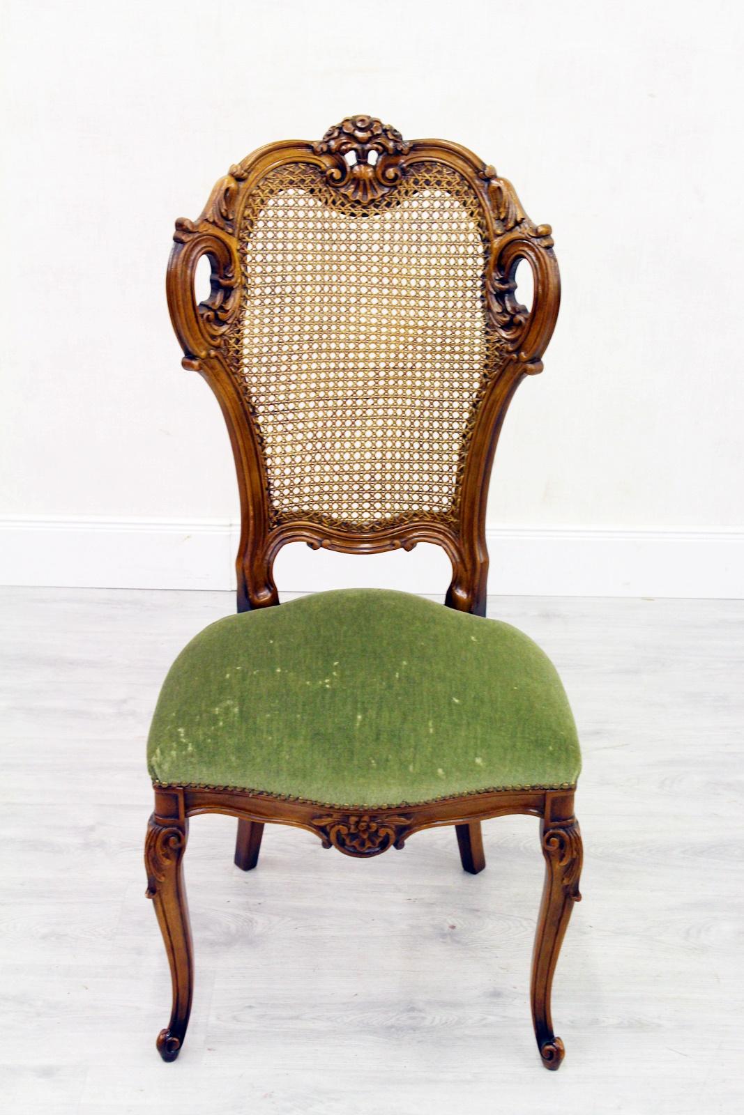 4 Chippendale Chairs Armchair Club Chair Baroque Antique (Ende des 20. Jahrhunderts) im Angebot